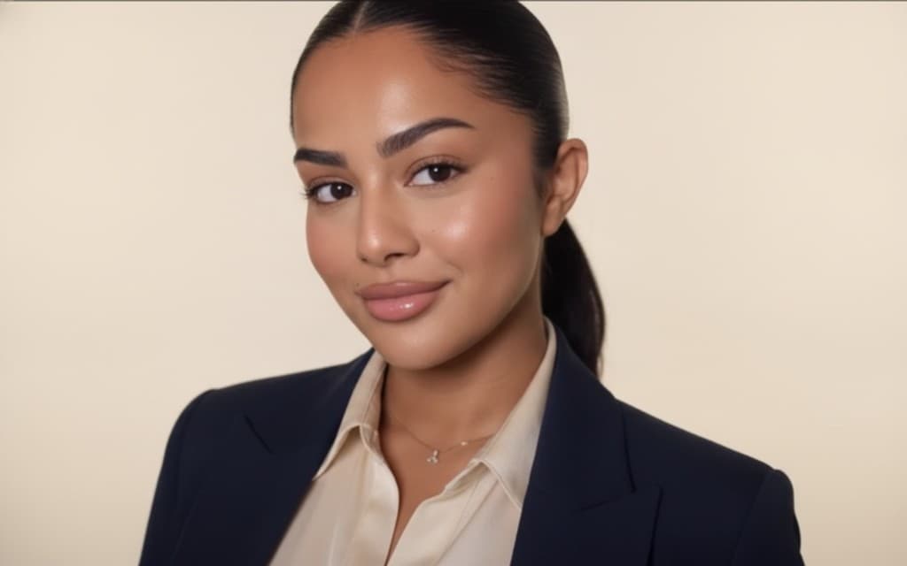 Studio-quality AI headshot