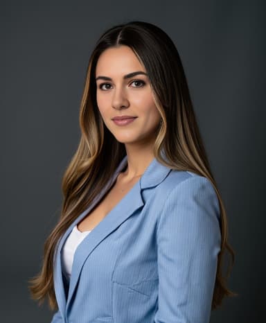 Glamour Night AI headshot example